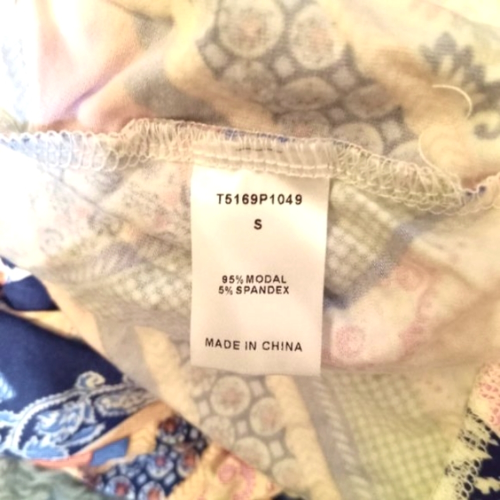 Tart Multicolored Boho Shorts With Wrap Around Si… - image 5